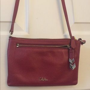 Cole Haan red crossbody